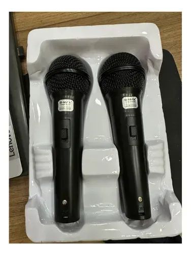 Kit com 2 Microfones com Fio - Foto 3