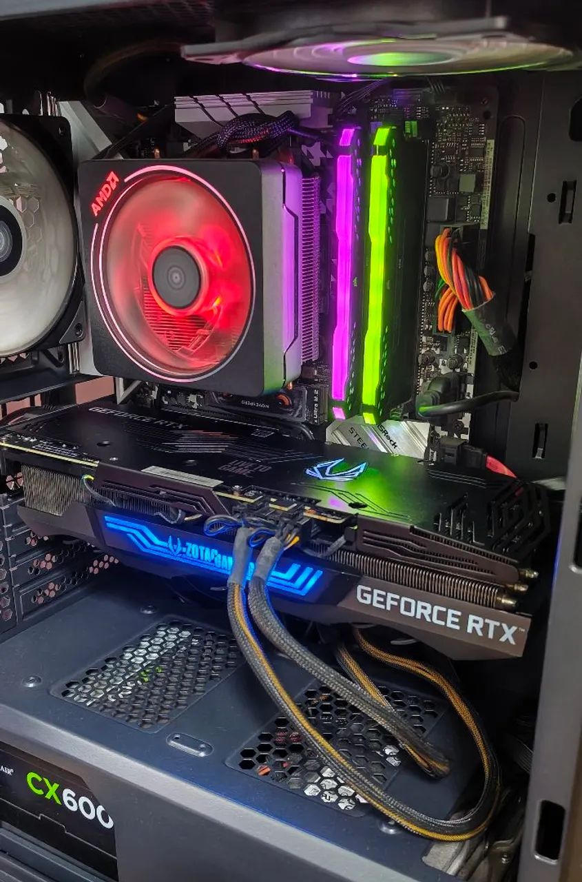 Cooler Processador AMD Wraith Prism RGB Original (AM4/AM5)