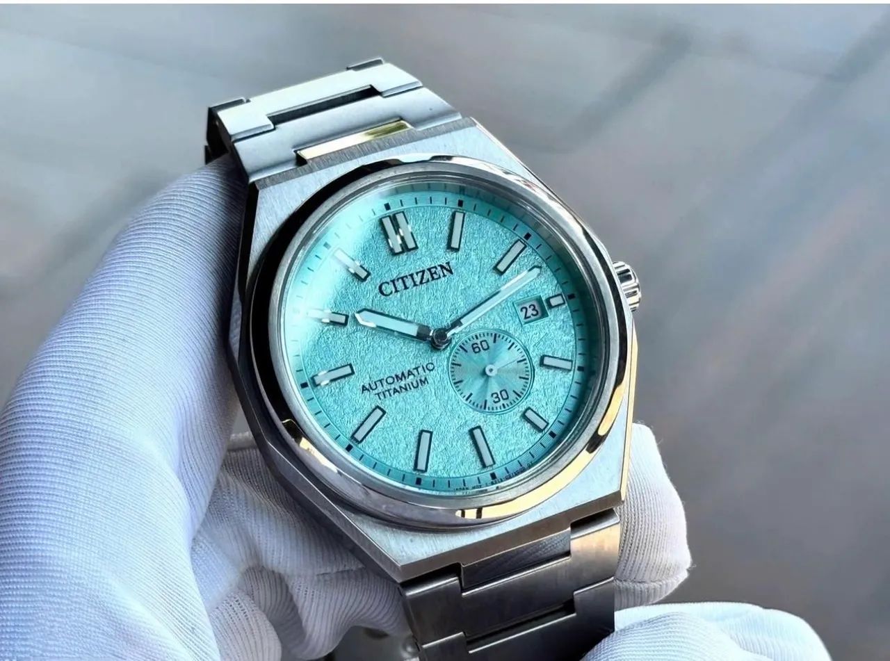 Citizen Zenshin Automatic Super Titanium azul Tifanni - NJ0180-80M