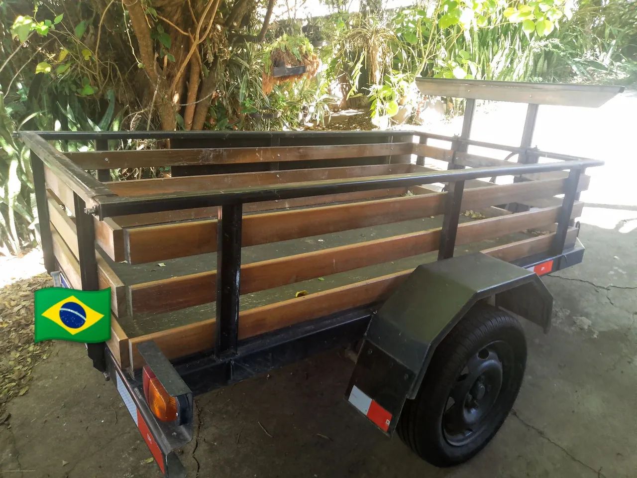 Carretinha Mista Carga e Moto  - Foto 4