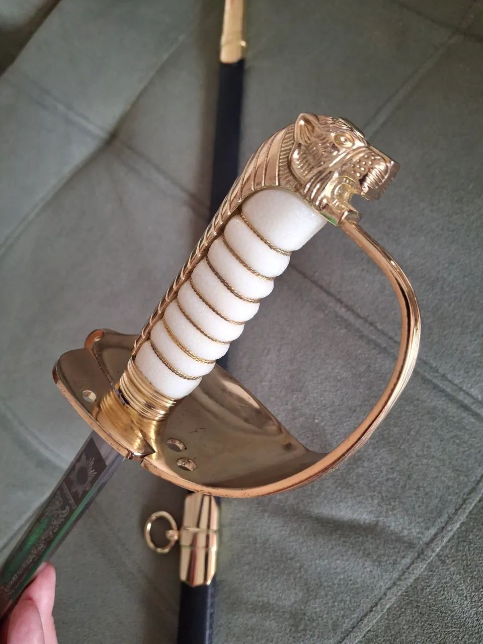 Rara Espada - Cabeça de Leão (98cm) ITEM RARO - Foto 3