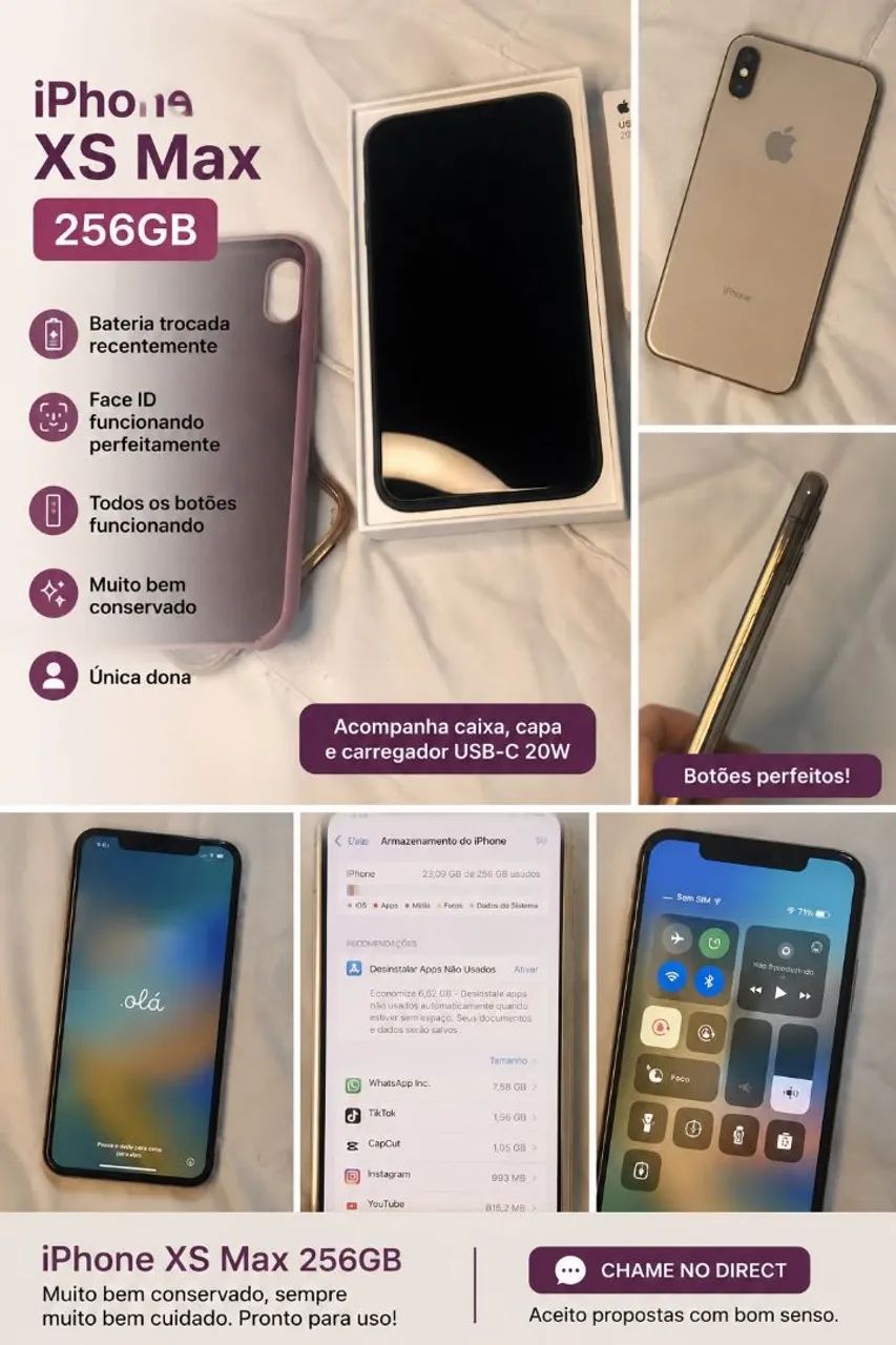 IPHONE XS MAX 256GB
