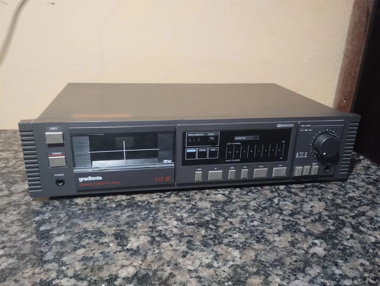 SDII ESOTECH TAPE DECK GRADIENTE 