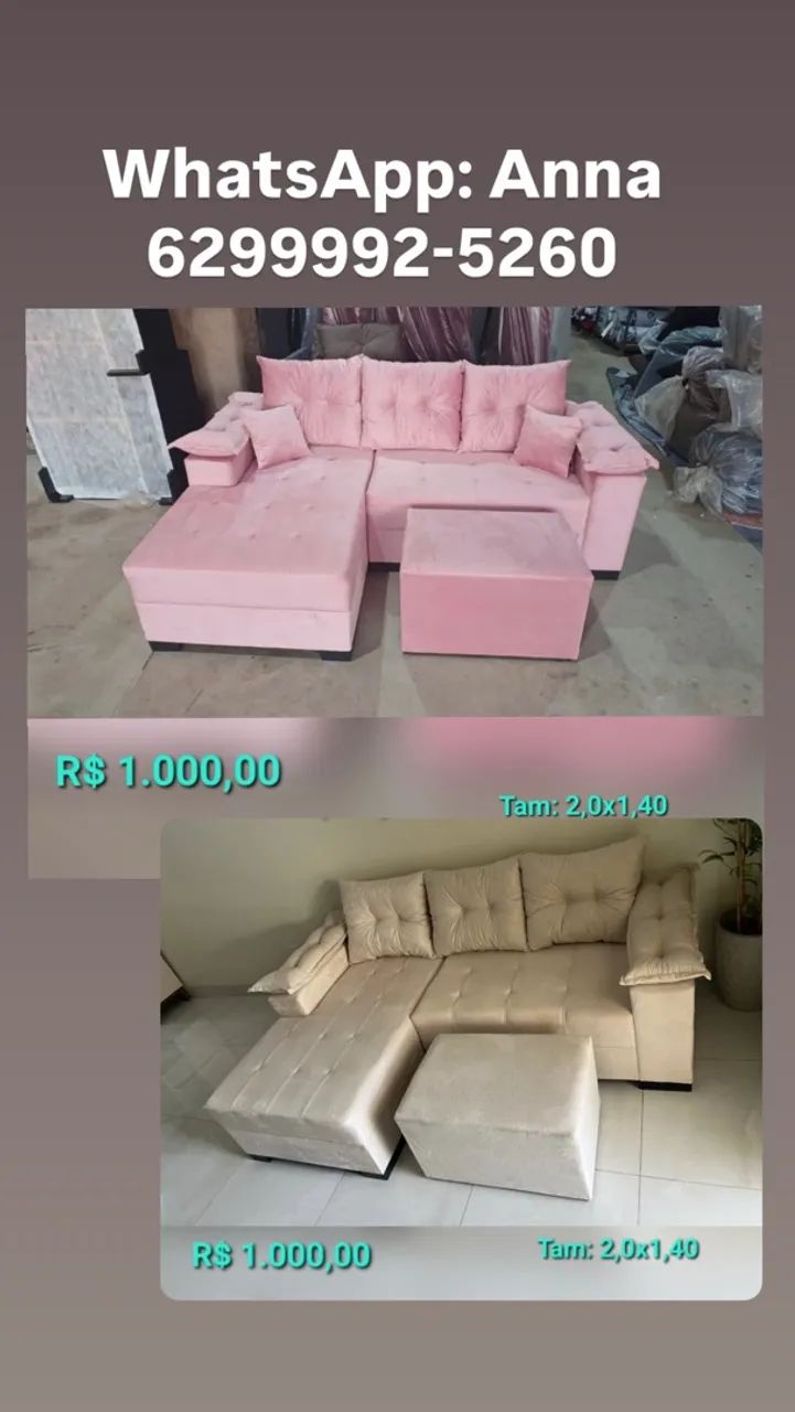 Sofá com Chaise novo?..