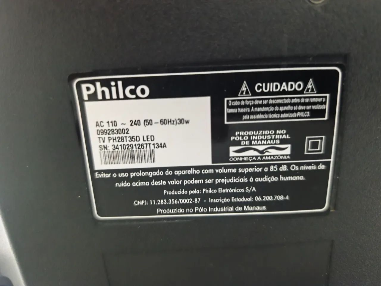 Tv Philco 28 polegadas led tudo ok Jundiaí SP  - Foto 4