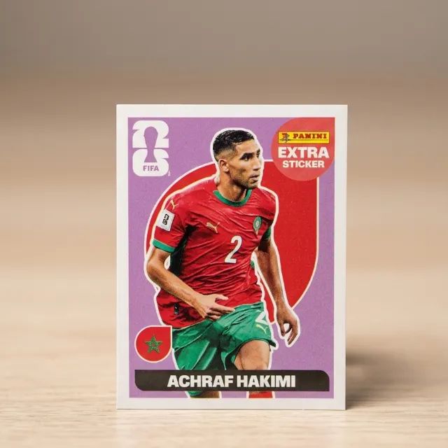 Figurinha Achraf Hakimi Extra Legend Base