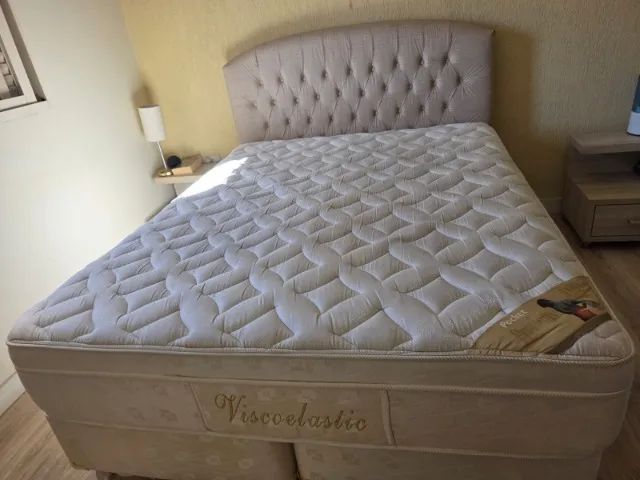 Cama Box King Koil Completa + Cabeceira - Foto 2