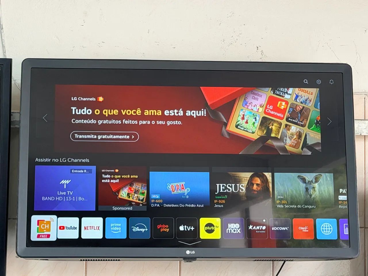 Smart webos LG Bluetooth hdr 32 polegadas 