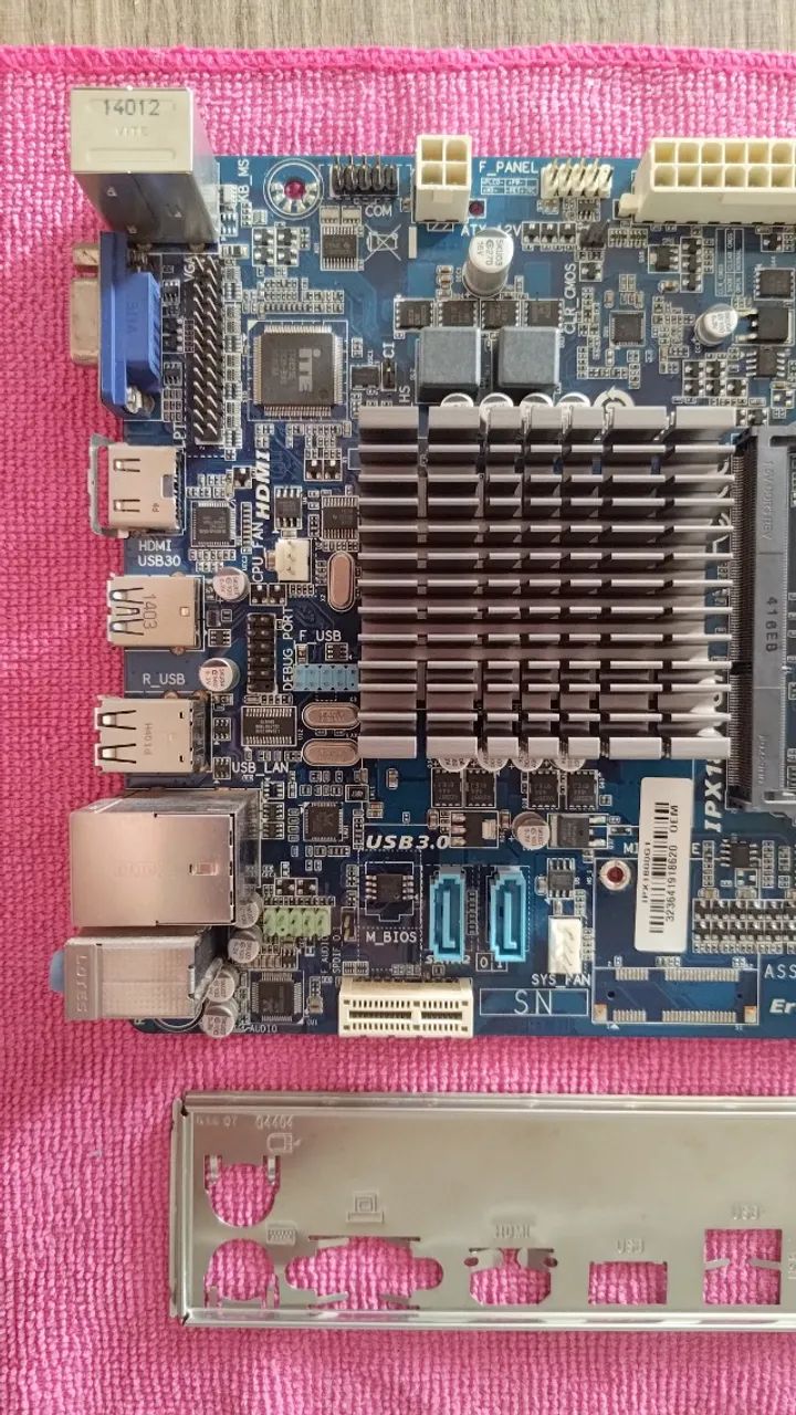 Kit Placa Mãe PCWare IPX1800G1 + Celeron J1800 + Espelho - Foto 3