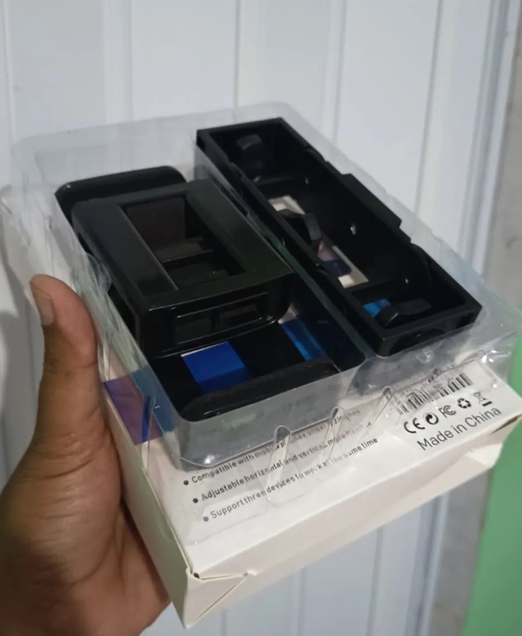 suporte videomaker para 3 celulares - Foto 3