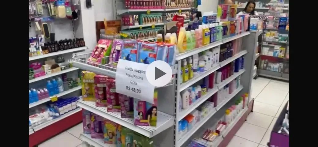 20 M² Prateleira de canto e gondola central - Foto 3