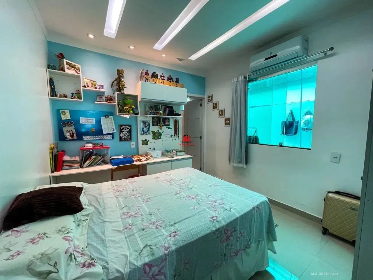 Casa Terrea no Forest Hill 3 Suítes amplas com armários fixos e ar condicionados e luminár - Foto 10