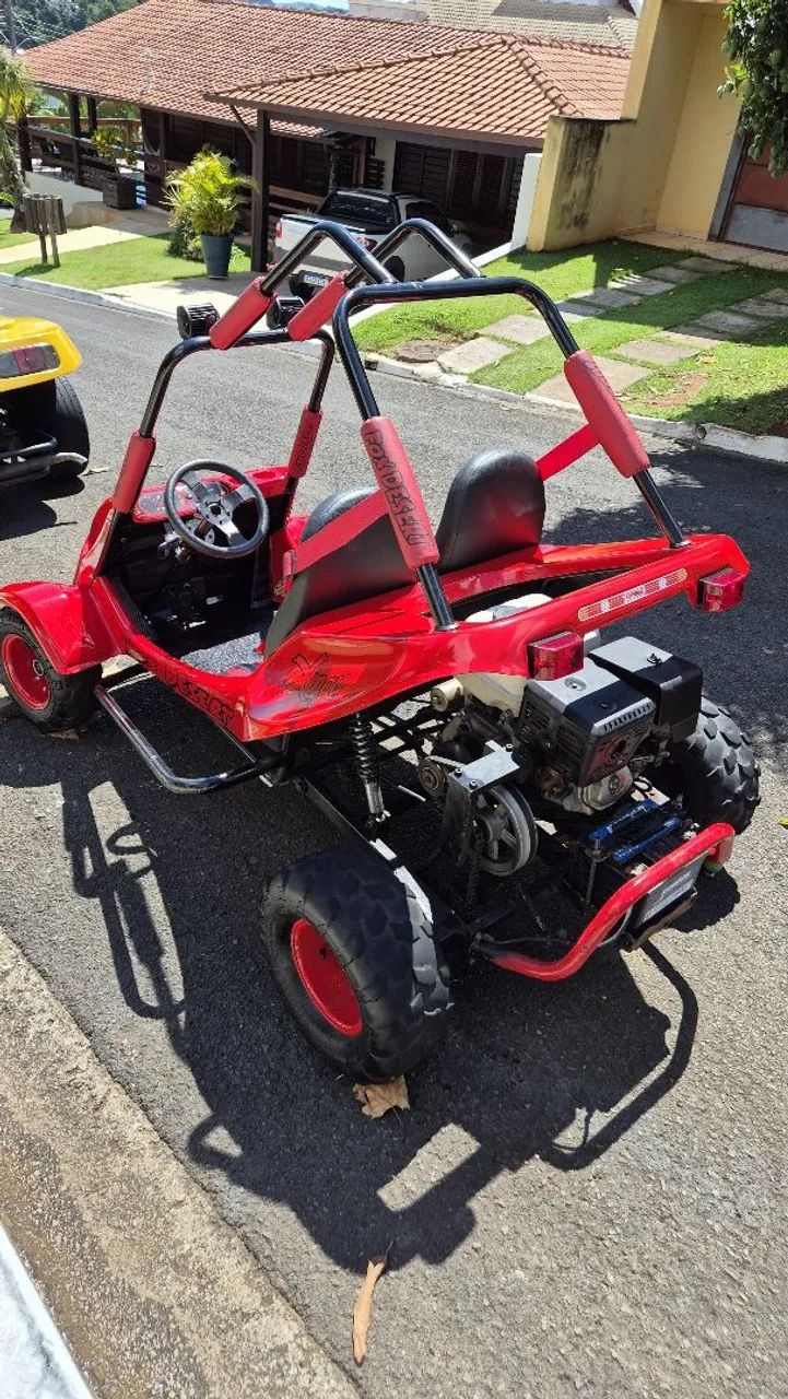 Mini Buggy Fapinha Desert com mecânica de Kart +13HP, bateria, partida elétr., disco kart  - Foto 6