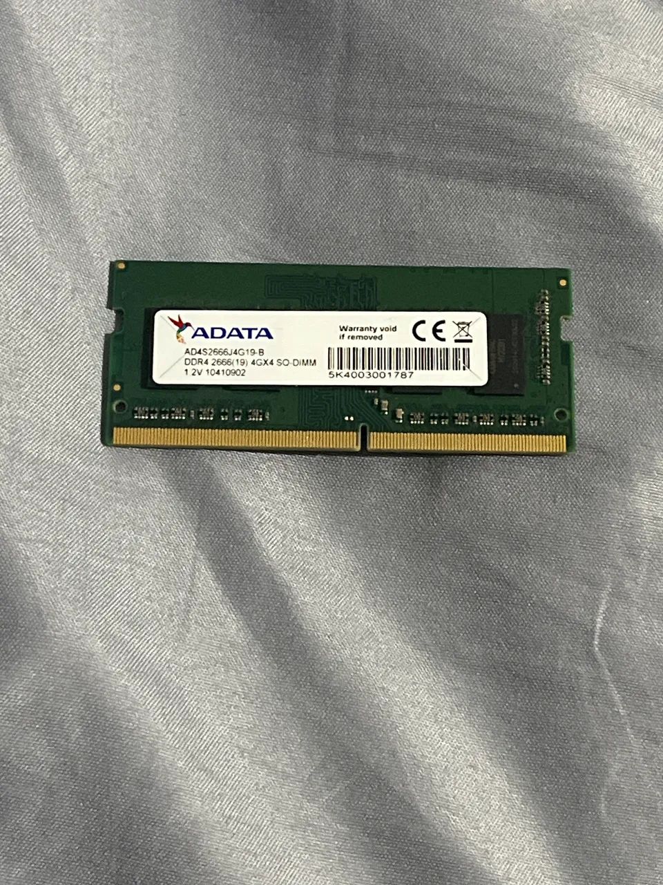 Memoria ram notebook 4GB DDR4 2666 MHZ