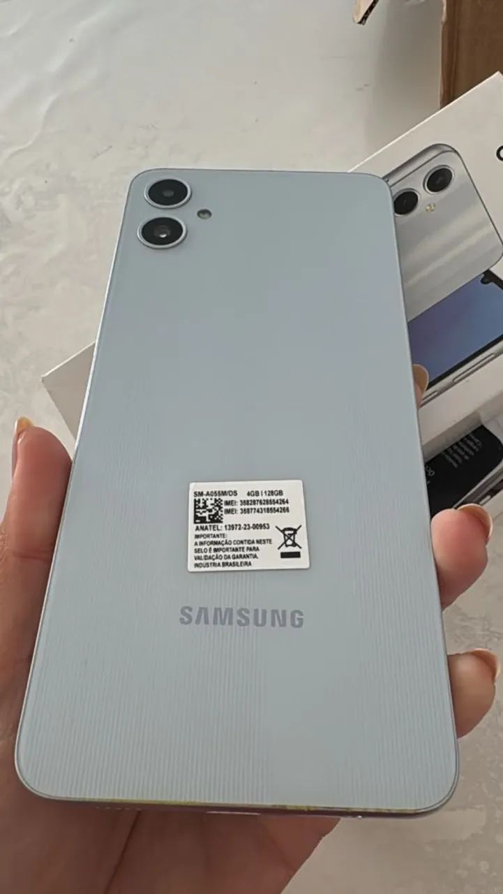 SAMSUNG A05 128GB. ESTADO DE ZERO! COM CAIXA.