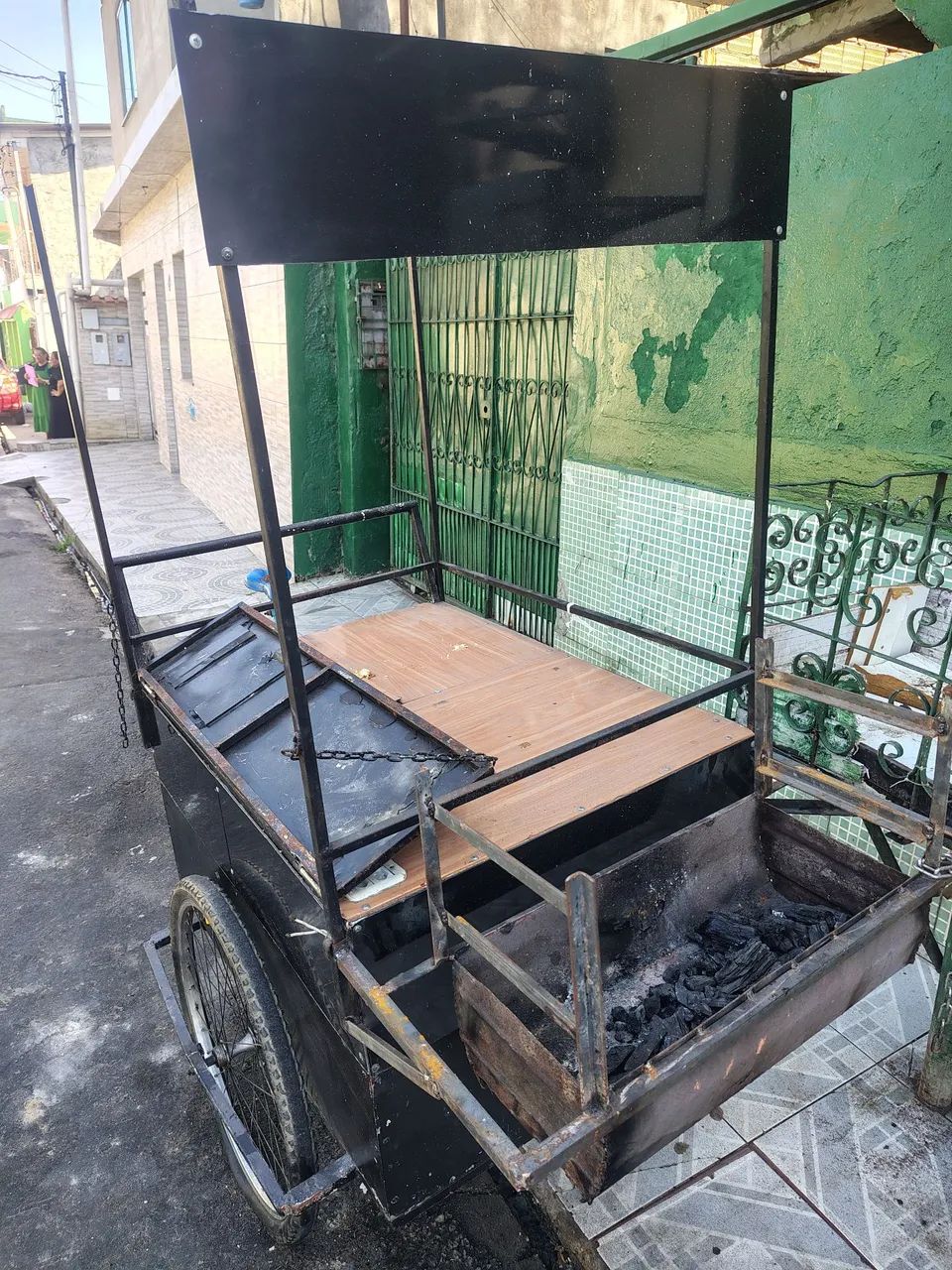 Carrinho de churrasco 