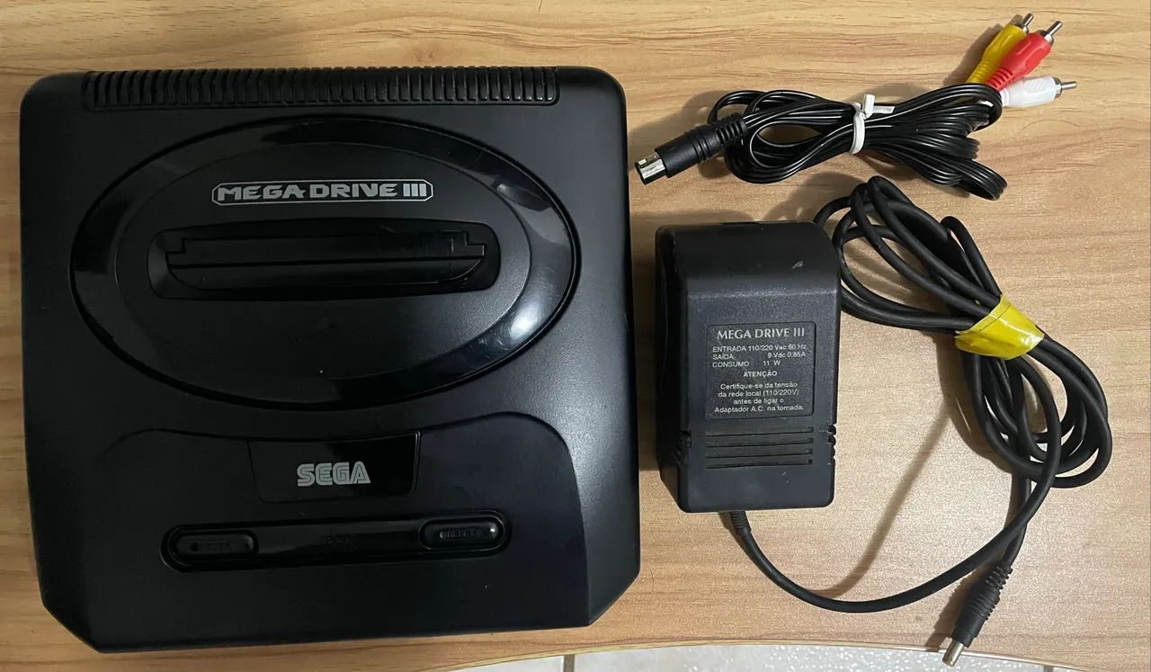 Mega driver 3 com saída para Sega CD - Foto 3