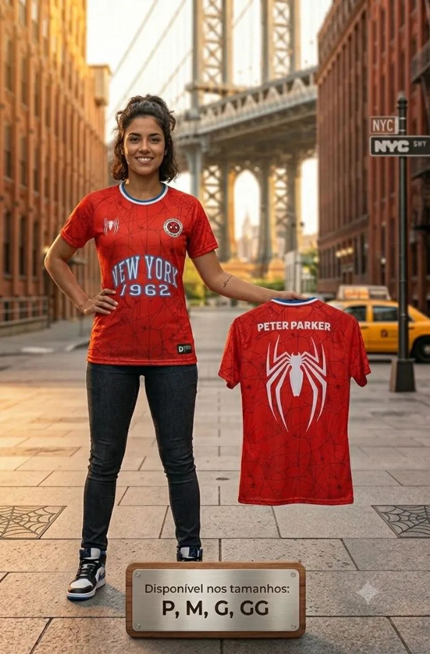 Camisetas da p ao gg 