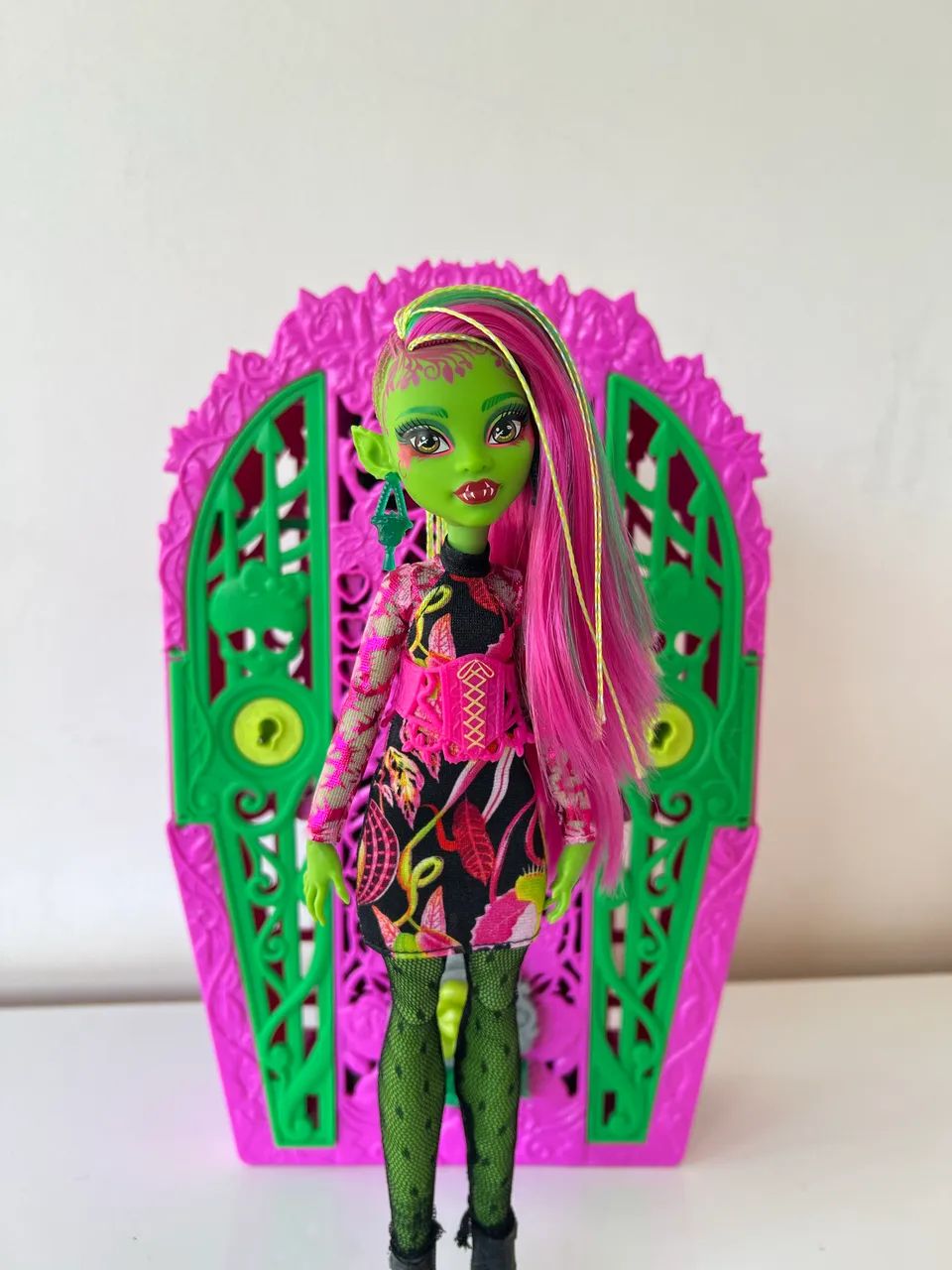 Vênus Mc Flytrap G3 Garden Mysteries MONSTER HIGH - Foto 4