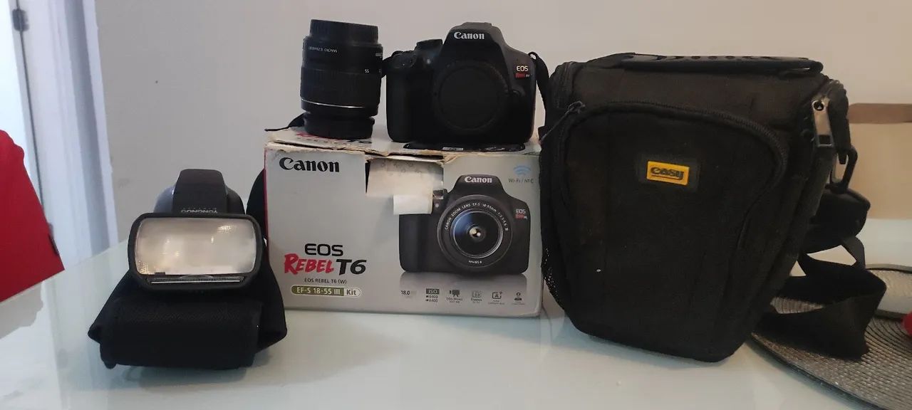Câmera canon