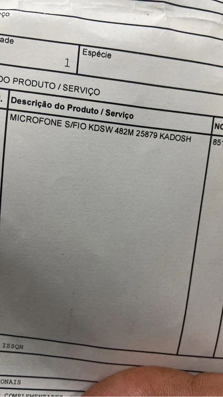 Microfone kadoshe