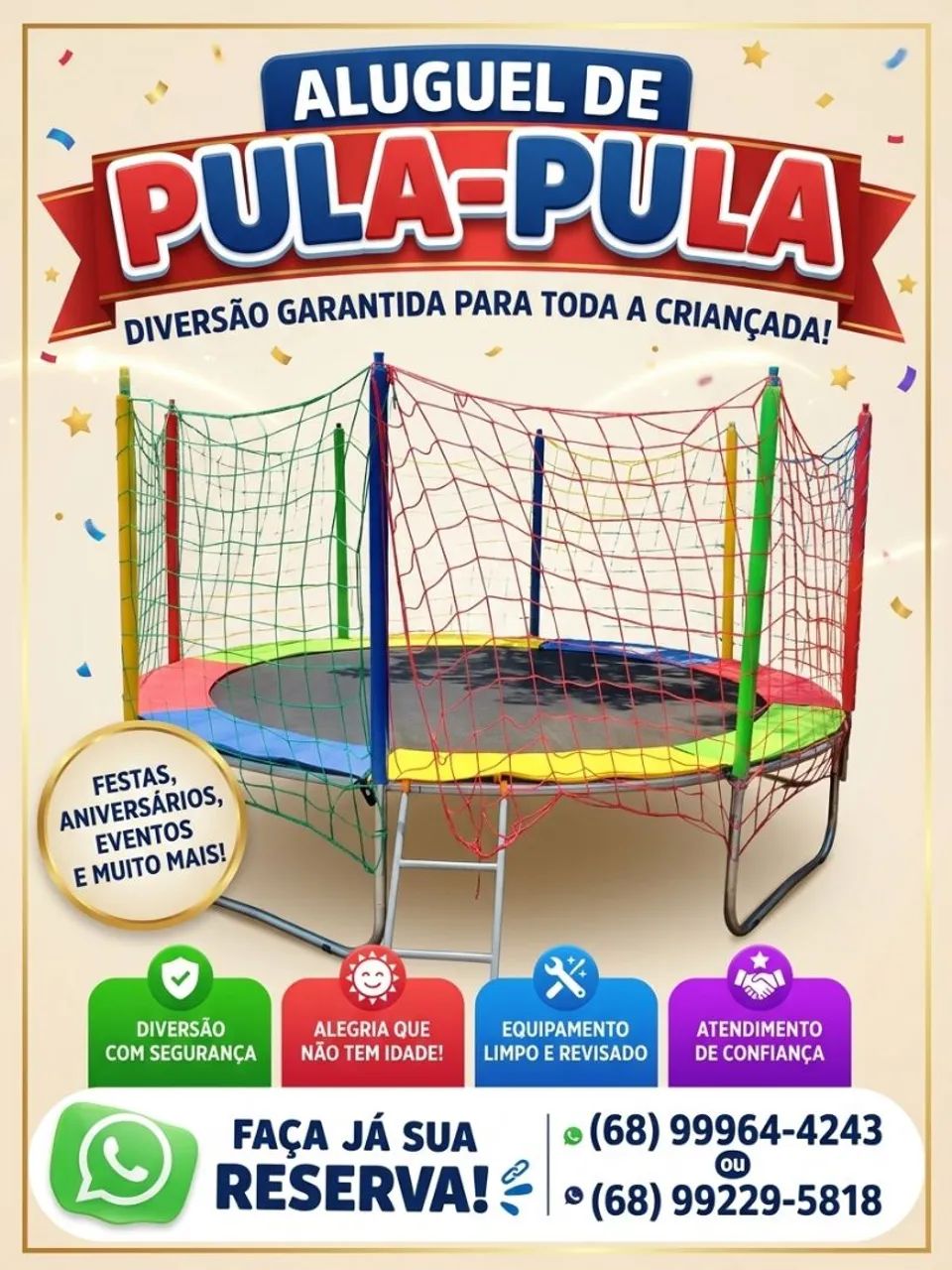 PULA PULA (ALUGUEL)
