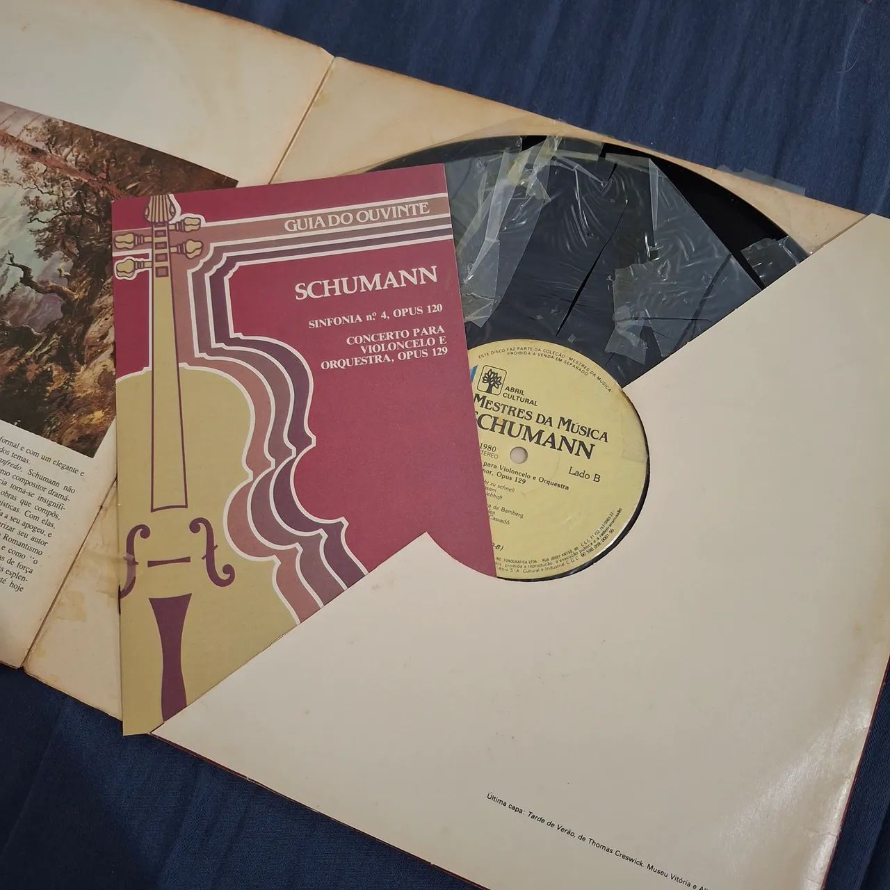 Lp Vinil - Coleção Mestres da Música - Schumann - Foto 3