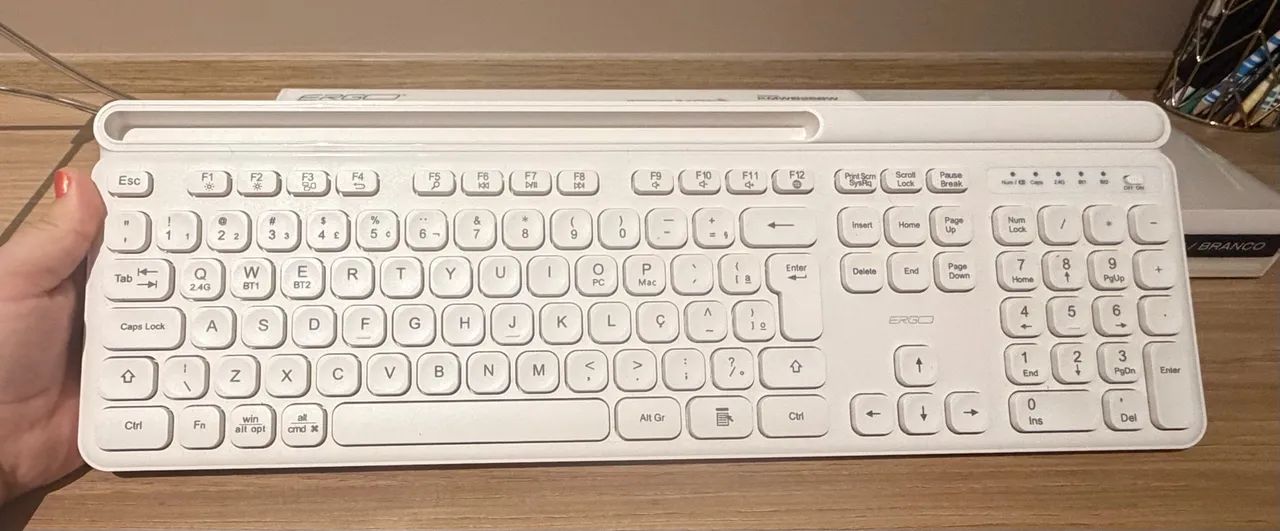KIT MOUSE + TECLADO ERGO (usado) - Foto 4