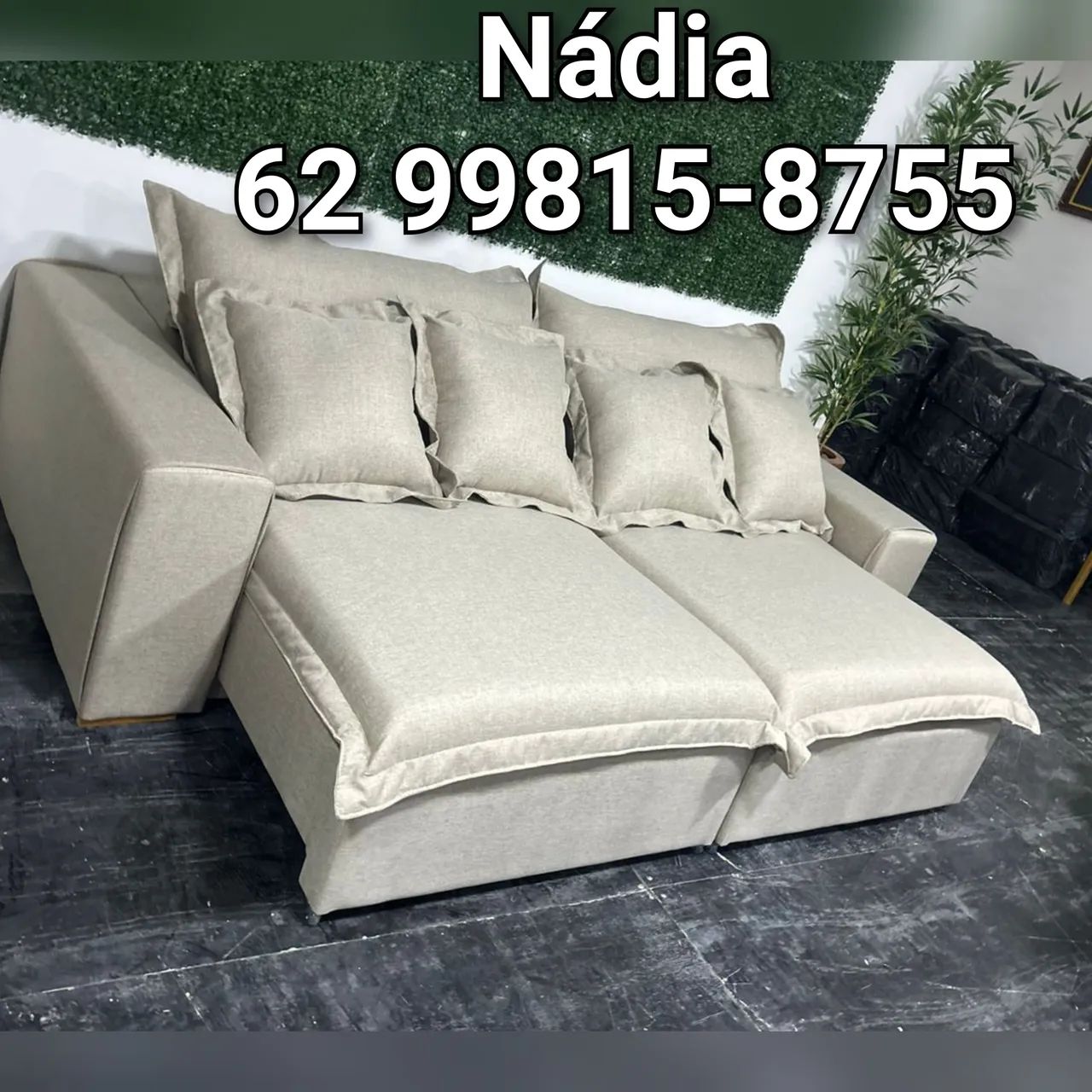 Sofá retrátil lindo todos os tamanhos à partir de 2.300