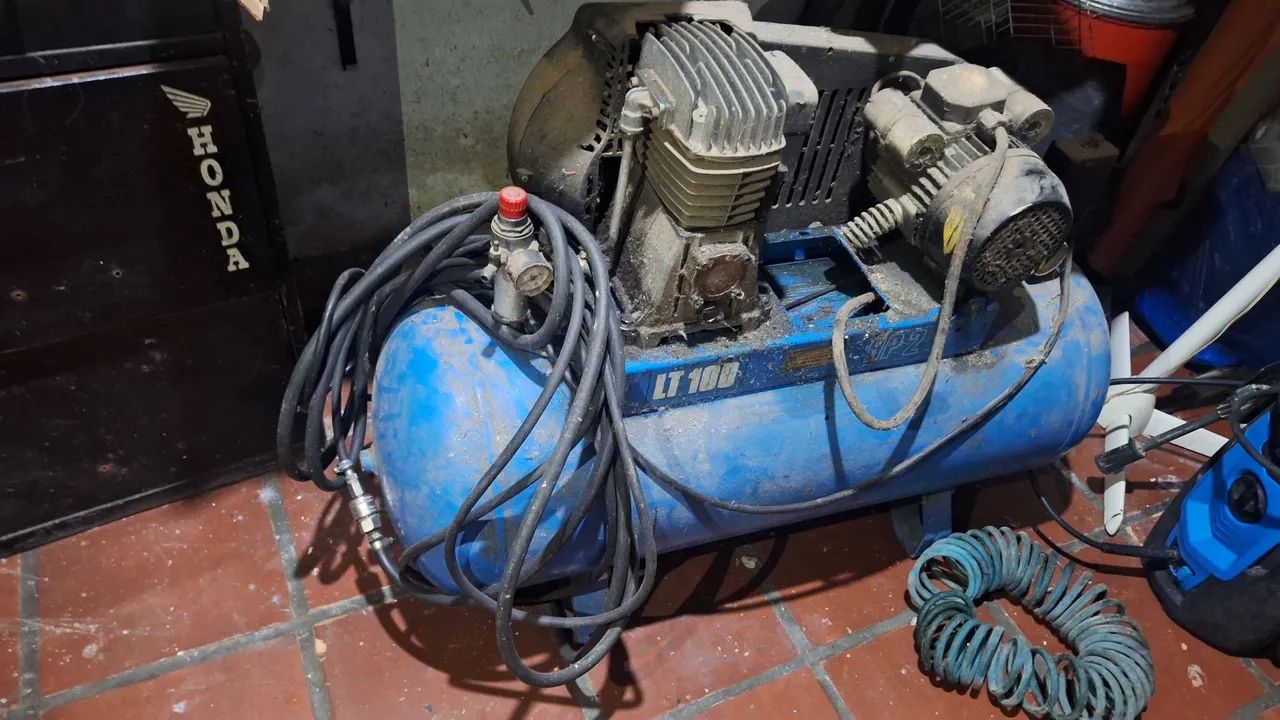 Compressor 100L 2hp - Foto 3