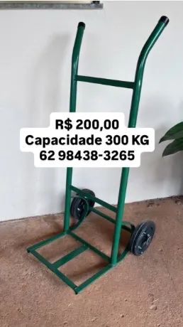 Carrinho de carga 300 kg novo armazém