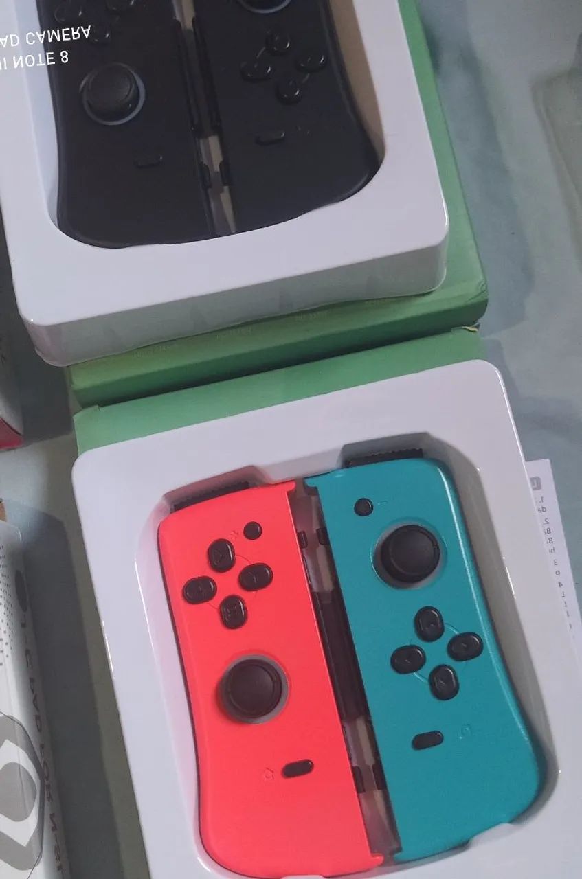 Controle Nintendo Switch JoyCon Novos  - Foto 3