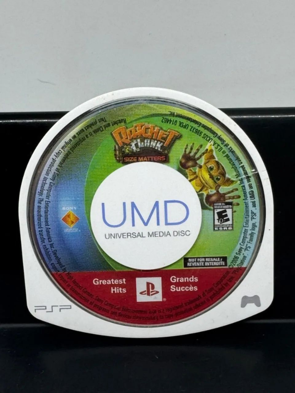 JOGO PSP RATCHET CLANK SIZER MATTERS - ORIGINAL SEM CAPA