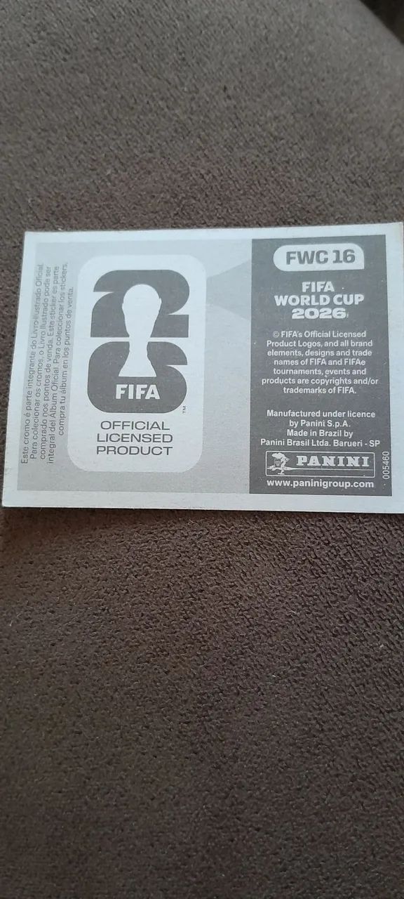 Figurinha copa fwc16 - Foto 2