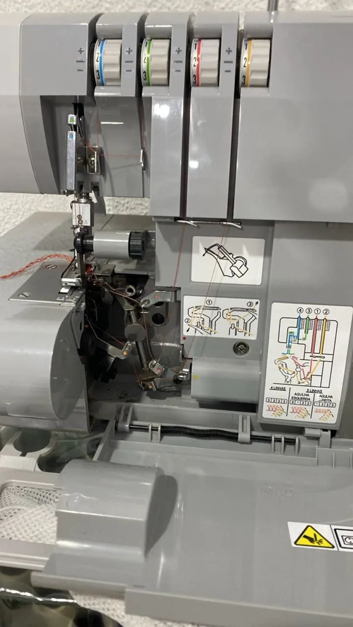 Overlock ponto cadeia  - Foto 3