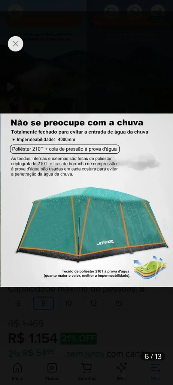 Barraca Iglu 8  Joy Fox