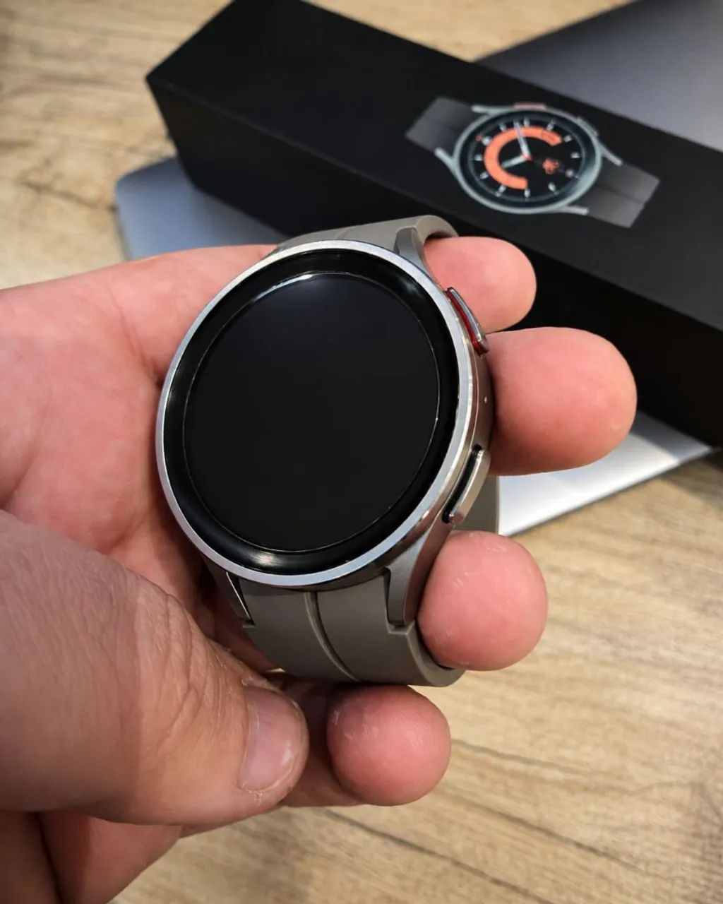 Samsung Galaxy Watch5 Pro 45mm Bluetooth - Cinza Titânio - Foto 2