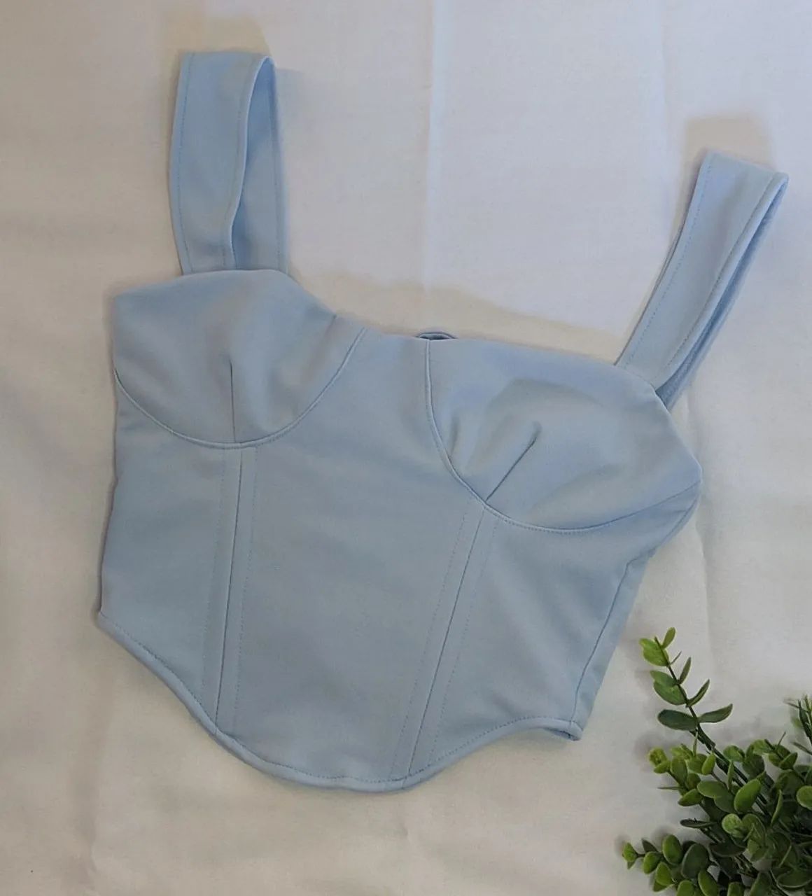 cropped estilo corset 