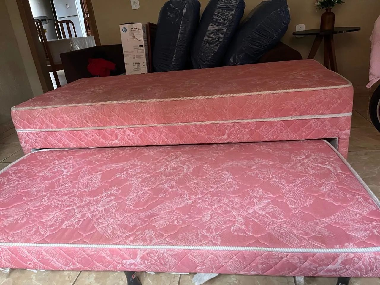 Cama de Solteiro Rosa (bicama)  - Foto 2