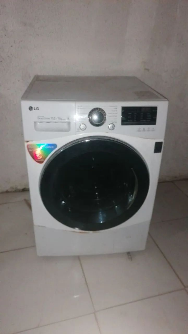 Lavadora LG lava é seca  10 kg 