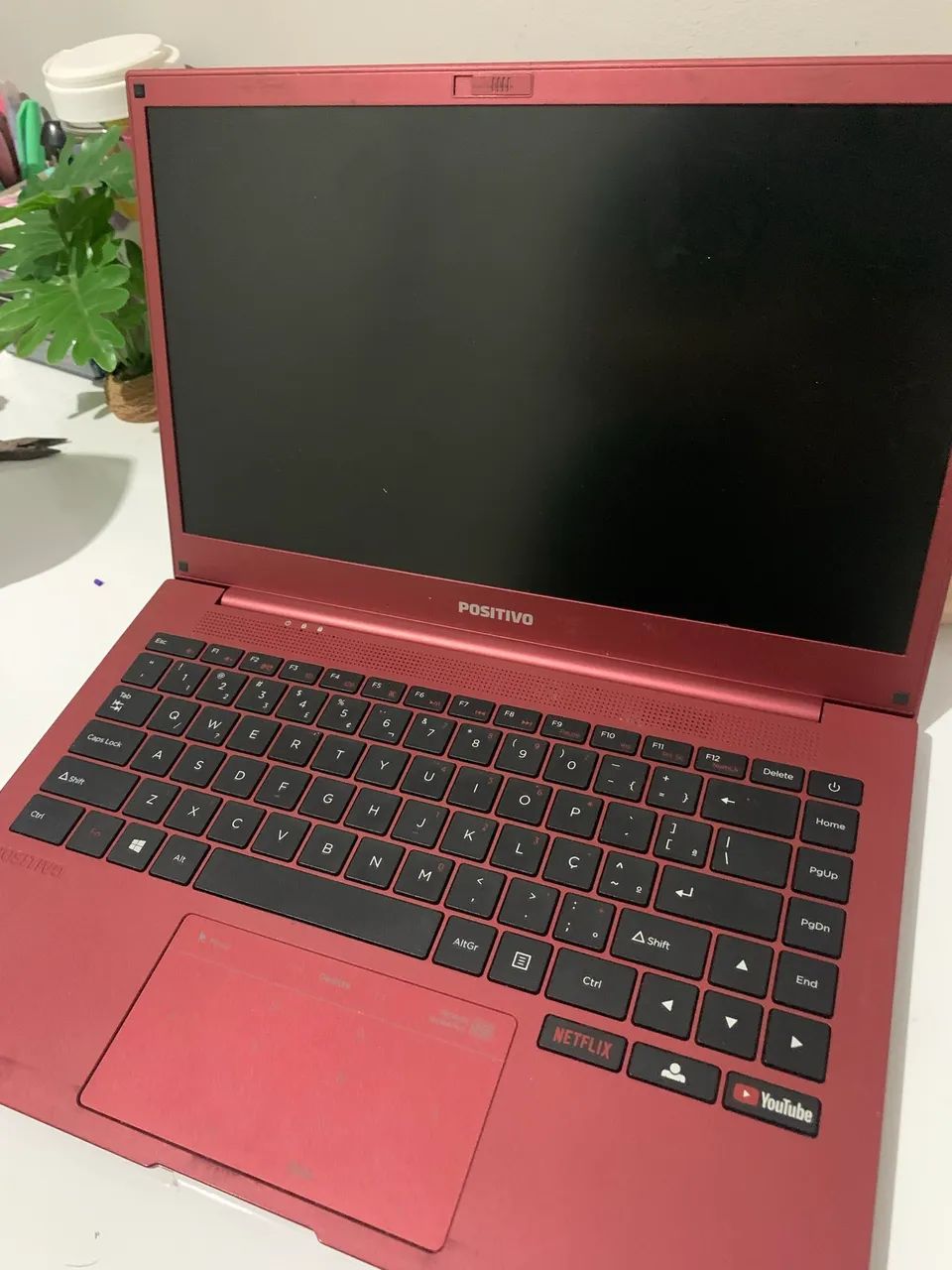 Notebook positivo motion red