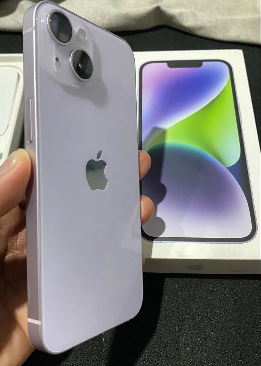 iPhone 14 128gb com caixa e nota VENDA/TROCA - Foto 2