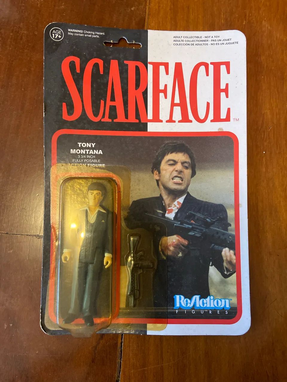 Scarface Reaction Figure Super 7