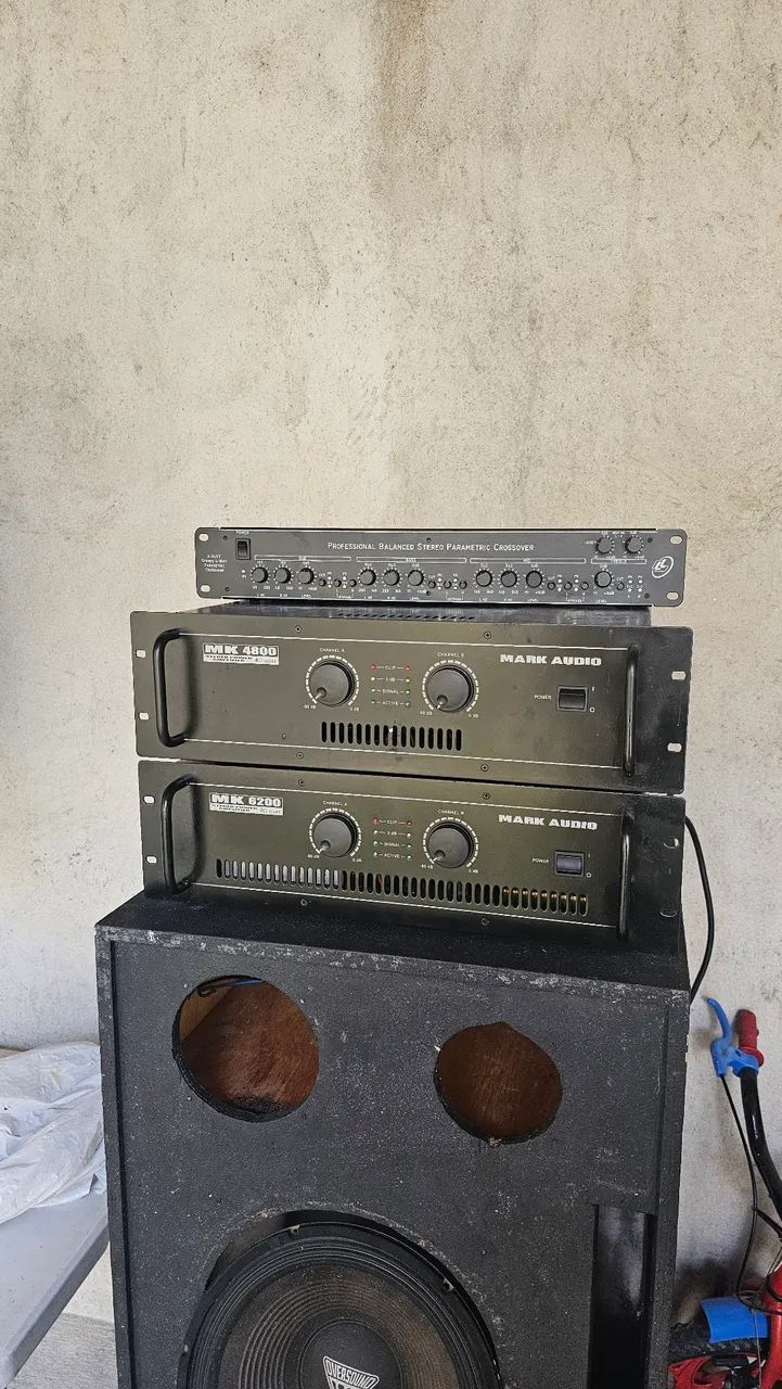 Amplificador MK 6200 1200W RMS Modulo  - Foto 3