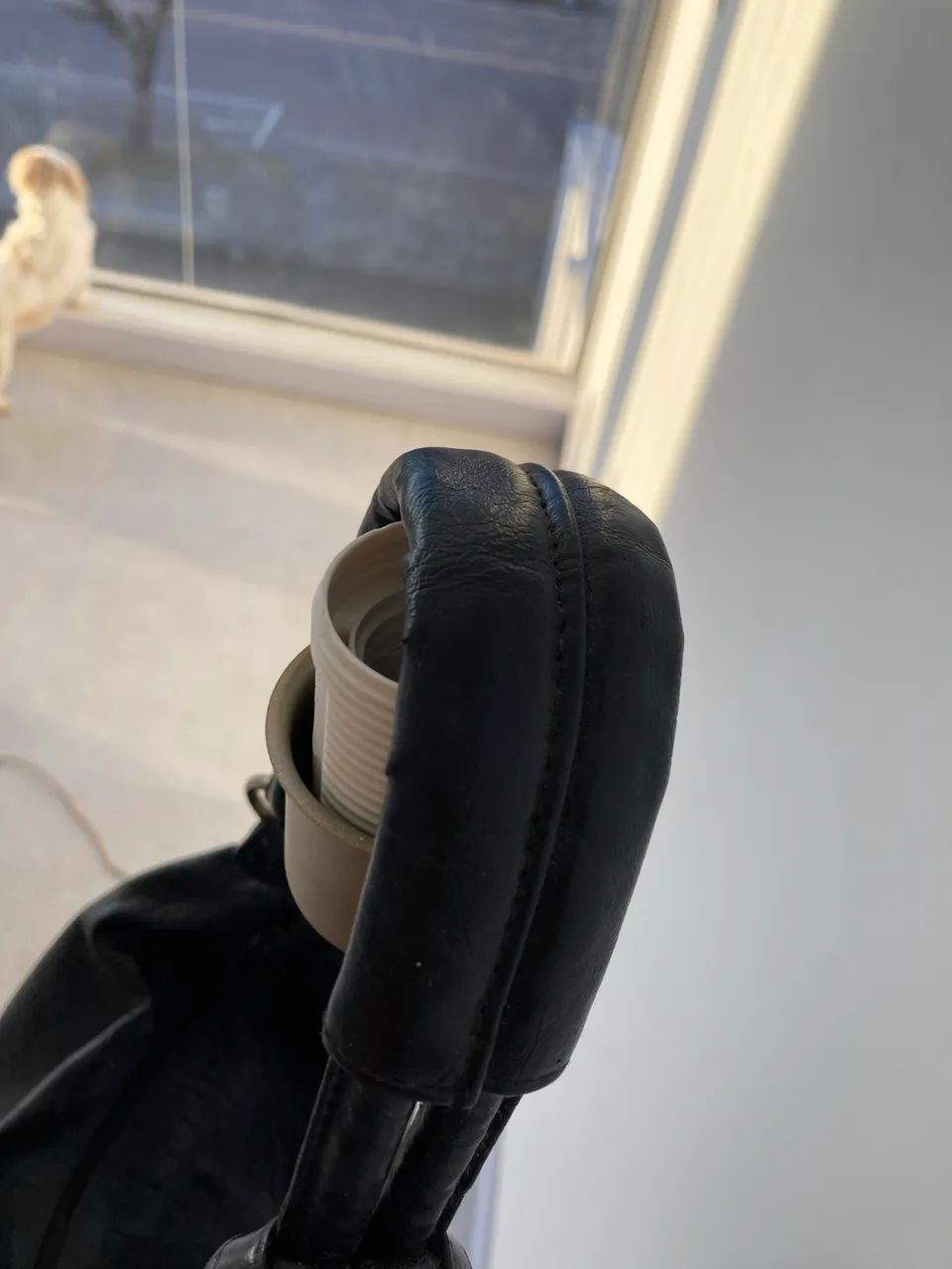 Bolsa de corvim preta de ombro  - Foto 3