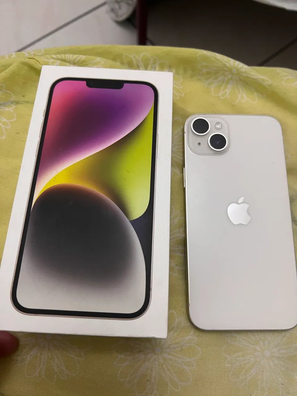 iPhone 14 Plus branco 128gb