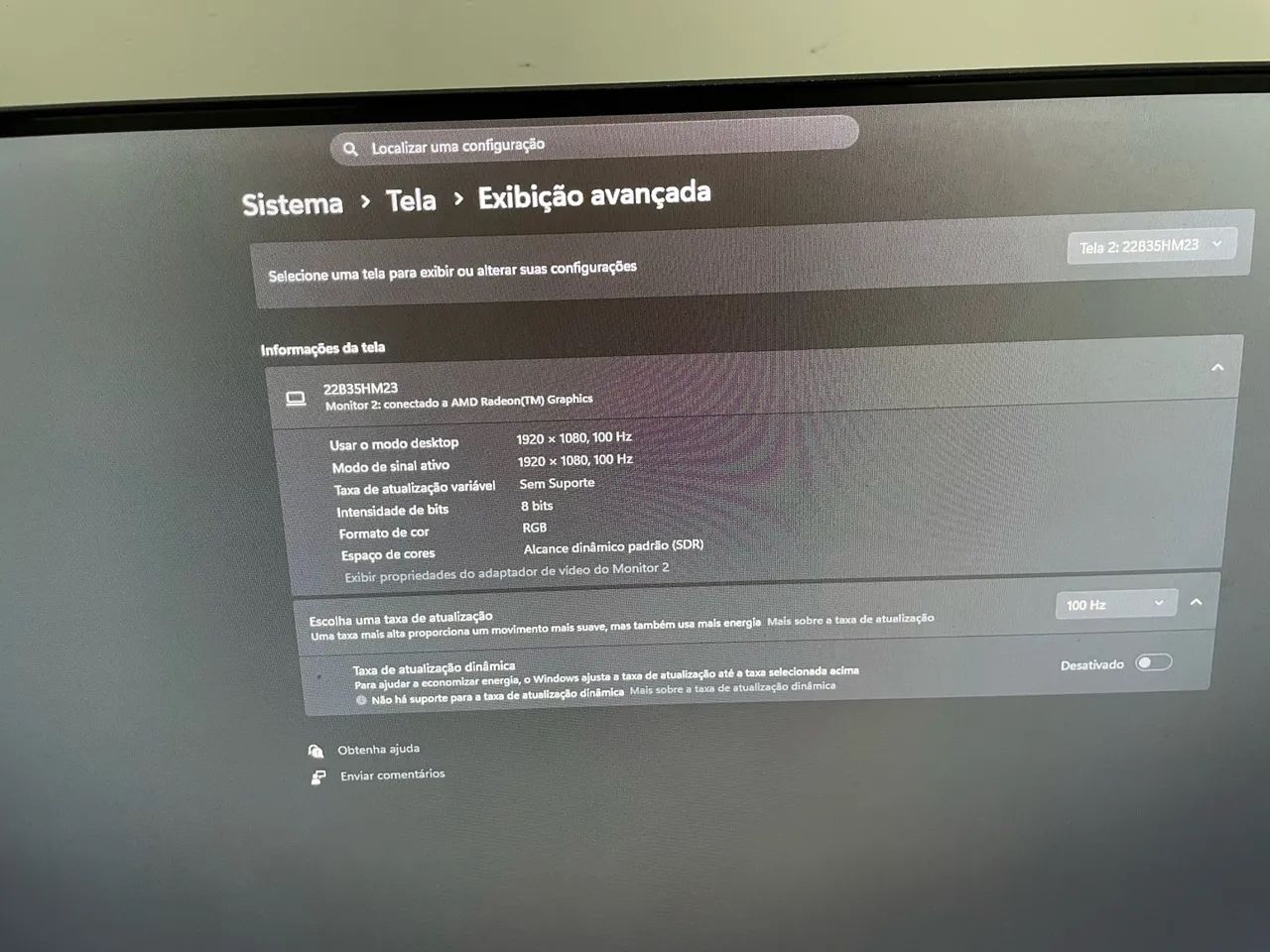 Monitor AOC 100hz 1ms 24P - Foto 2