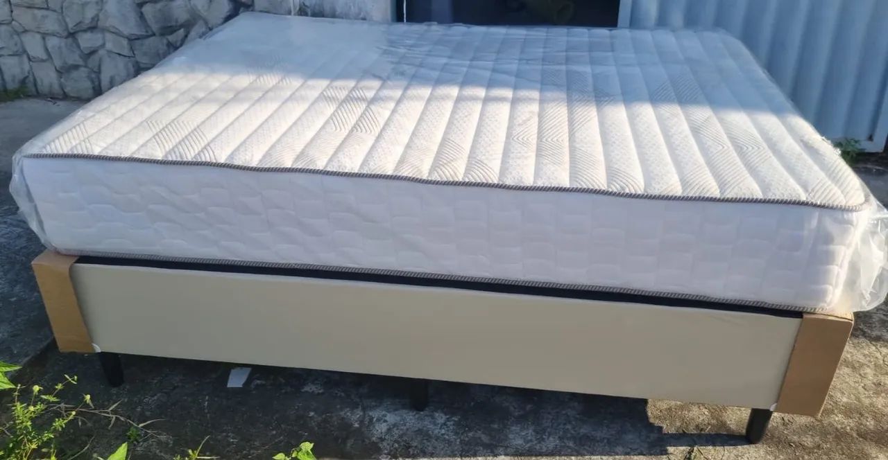 Cama Box Casal - NOVA no plástico!! - Foto 5