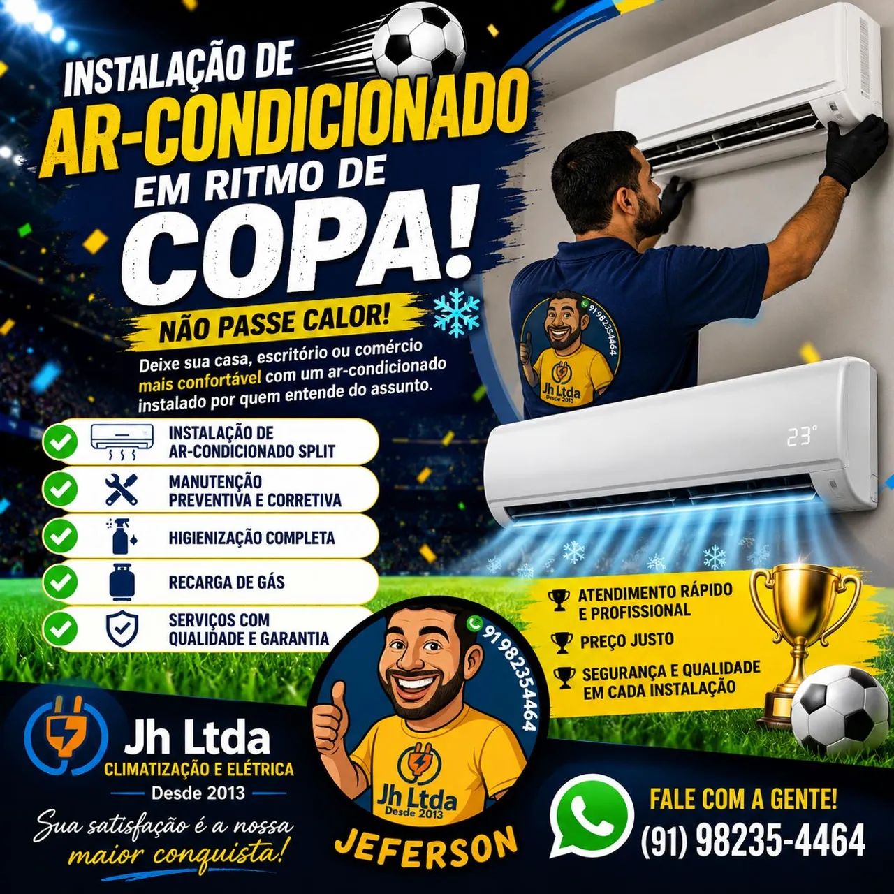 Ar-condicionado split 