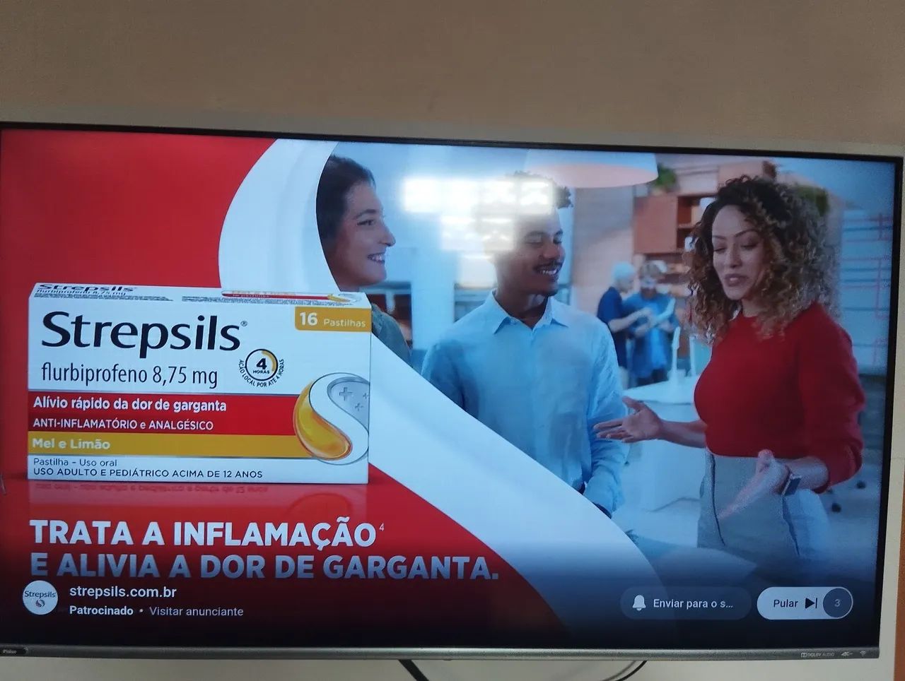 TV Philco 50 Polegadas Smart 4K Android Funcionando Perfeitamente. - Foto 3